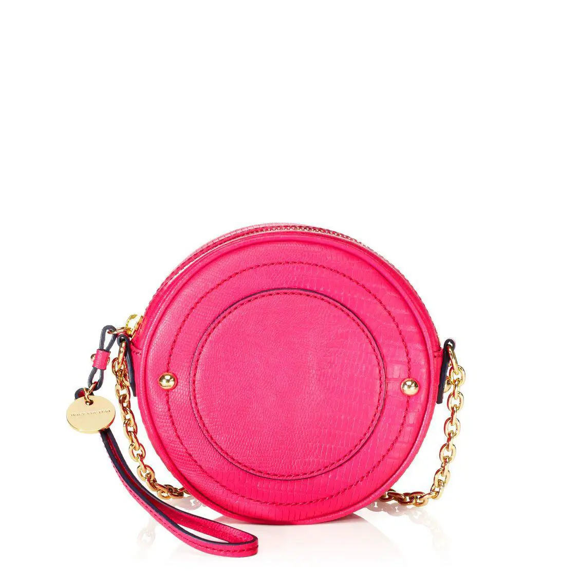 Handbags Sierra `lizard` Leather Mod Crossbody Pink/black-nwt by Juicy Couture
