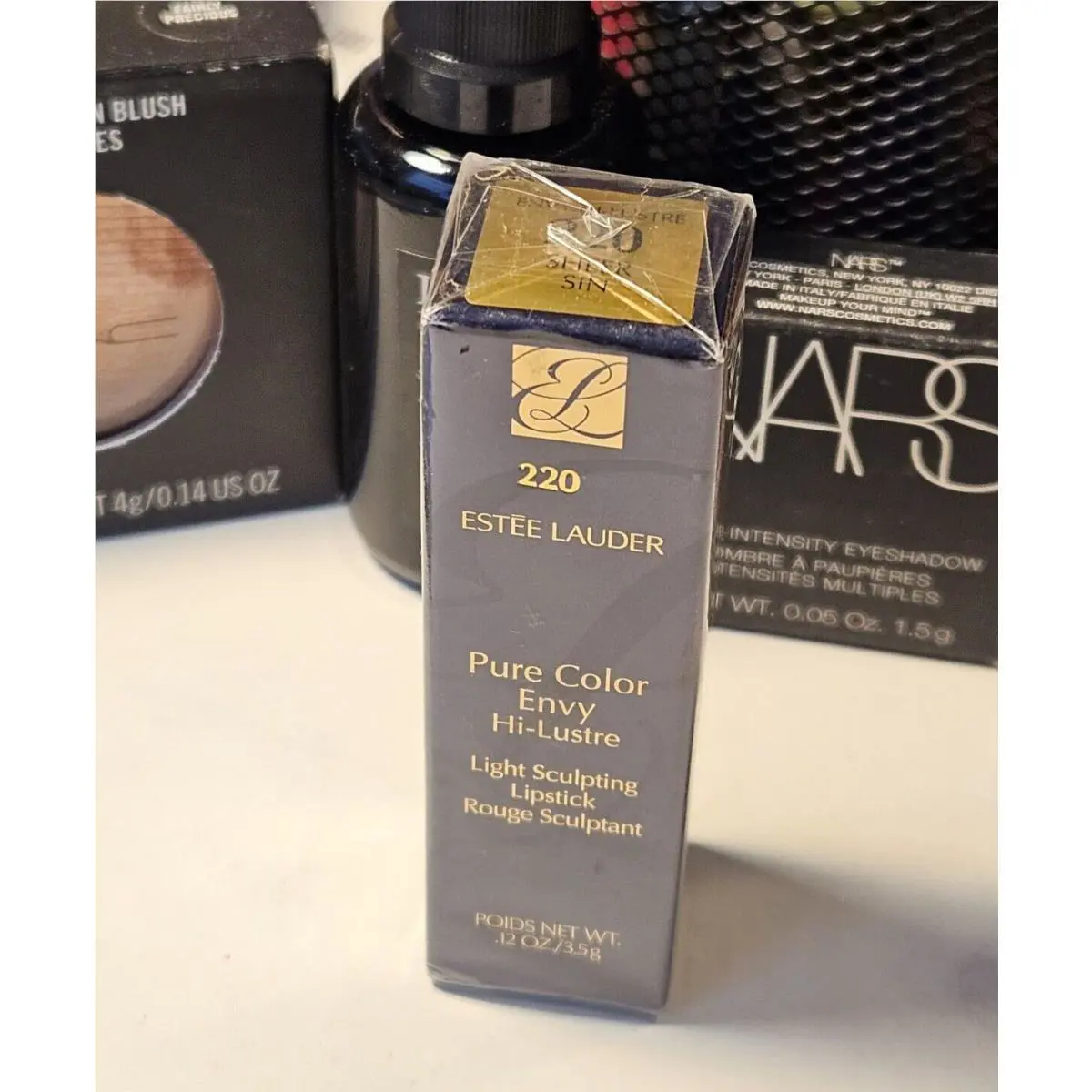 Estee Lauder Pure Color Envy Hi Lustre Light Sculpting Lipstick 220 Sheer S