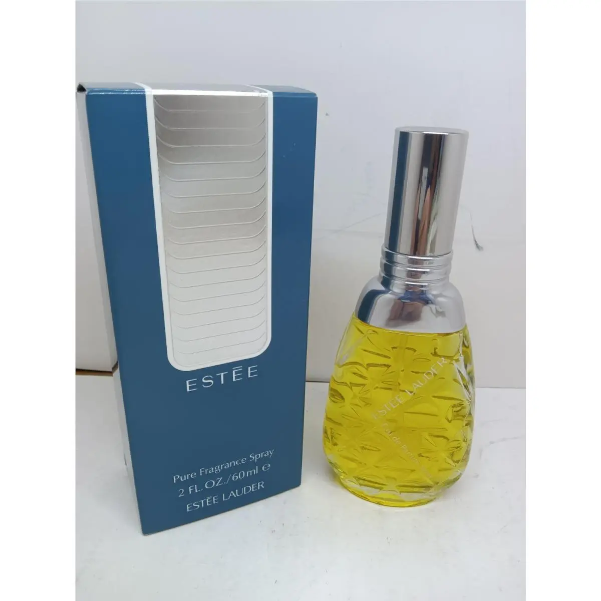 Vintage Estee Lauder Estee Pure Fragrance Spray Edp 2 oz 60ml Pineapple Bottle