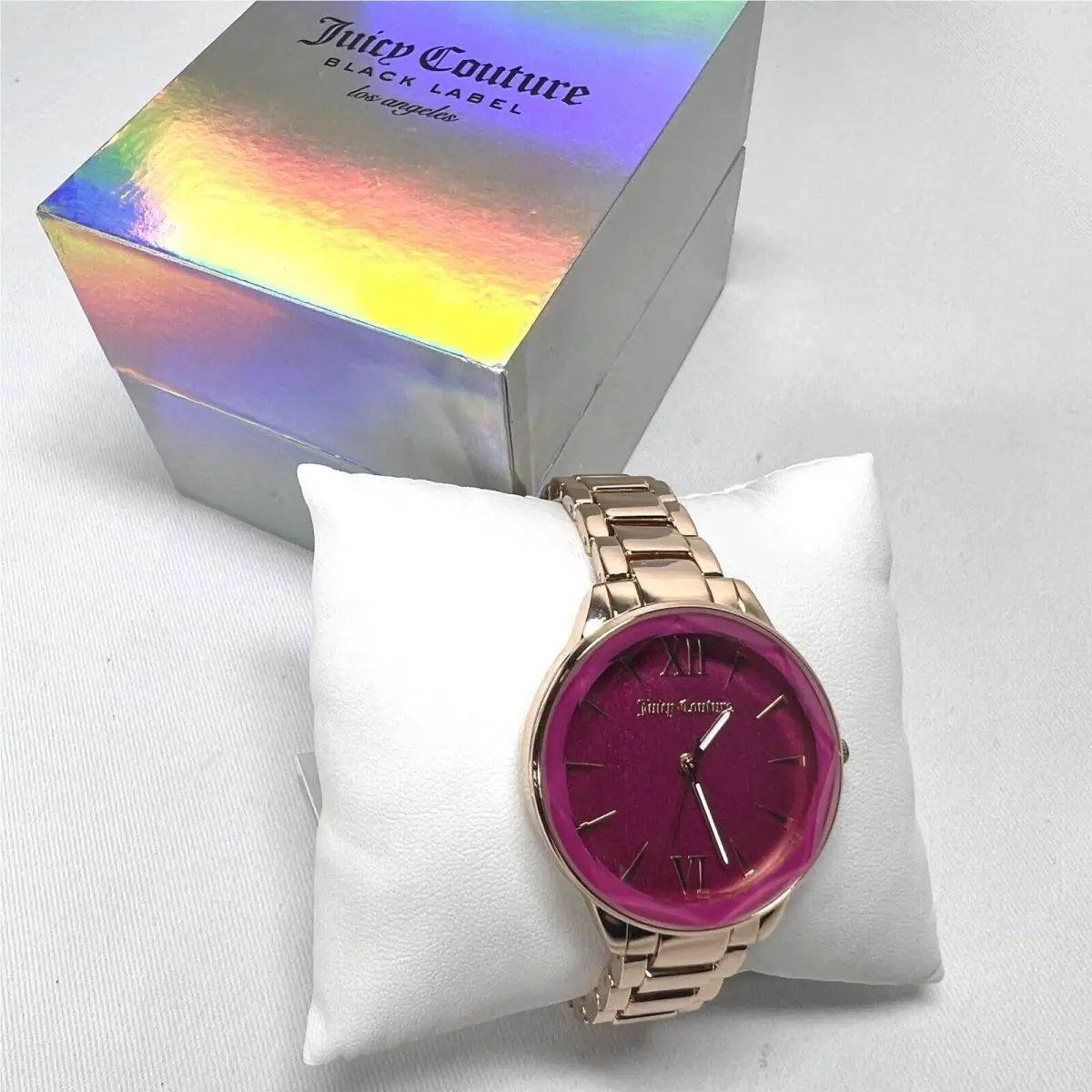 Juicy Couture Black Label Watch Rose Gold Tone Hot Crusted  display picture 3