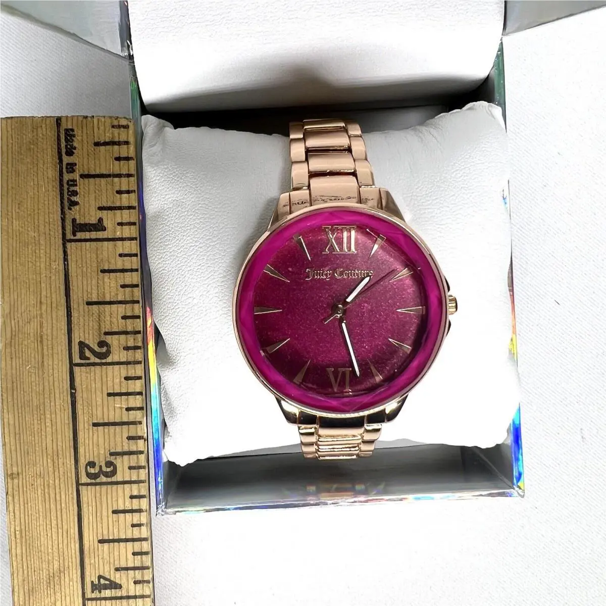 Juicy Couture Black Label Watch Rose Gold Tone Hot Crusted  display picture 1