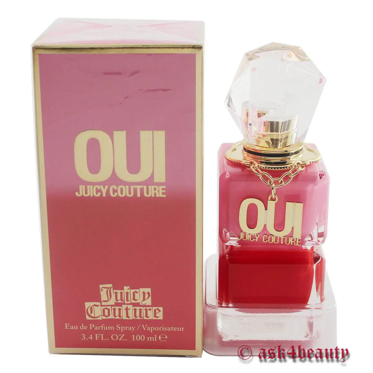 Oui By Juicy Couture Edp 3.4oz/100ml Spray For Women