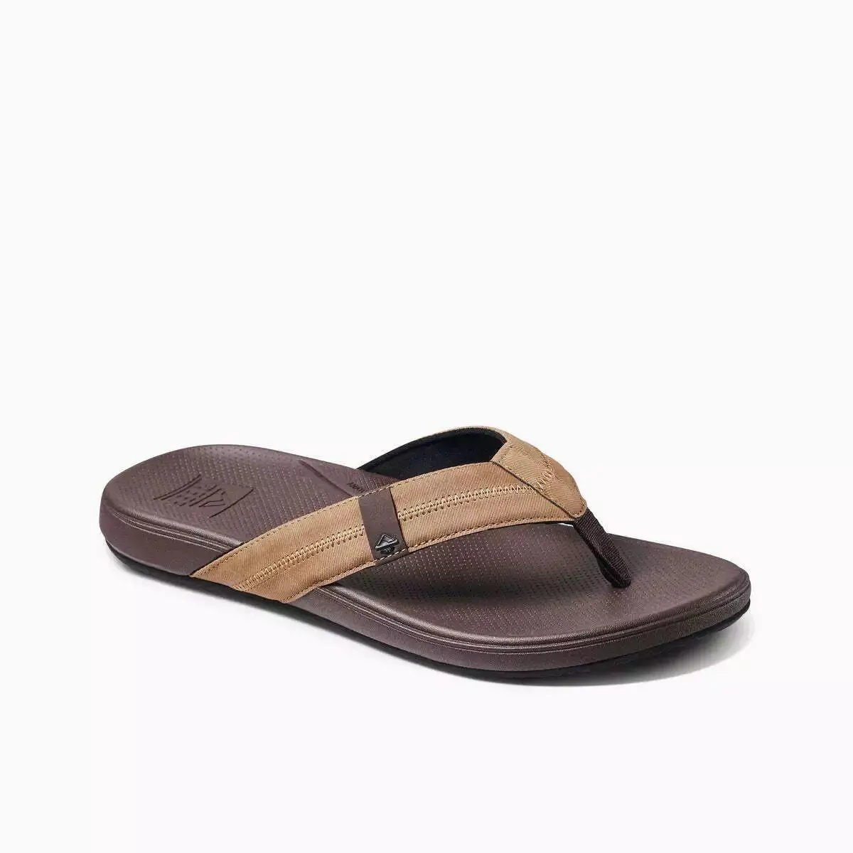 Women`s Cushion Phantom 2.0 Regular Flip Flop Sandal - Brown/tan Sizes 9 by Reef