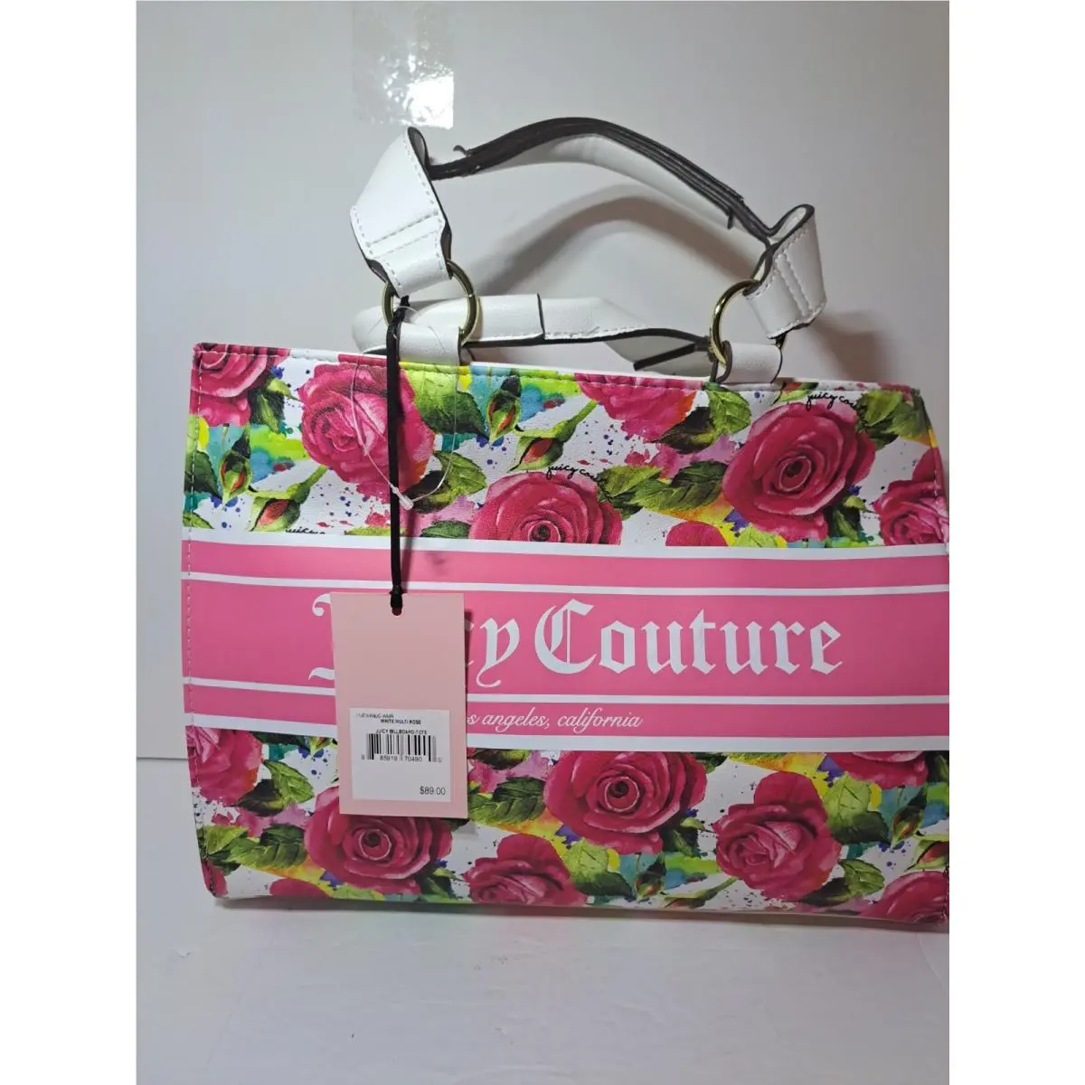 Juicy Couture Floral Pink Purse Handbag