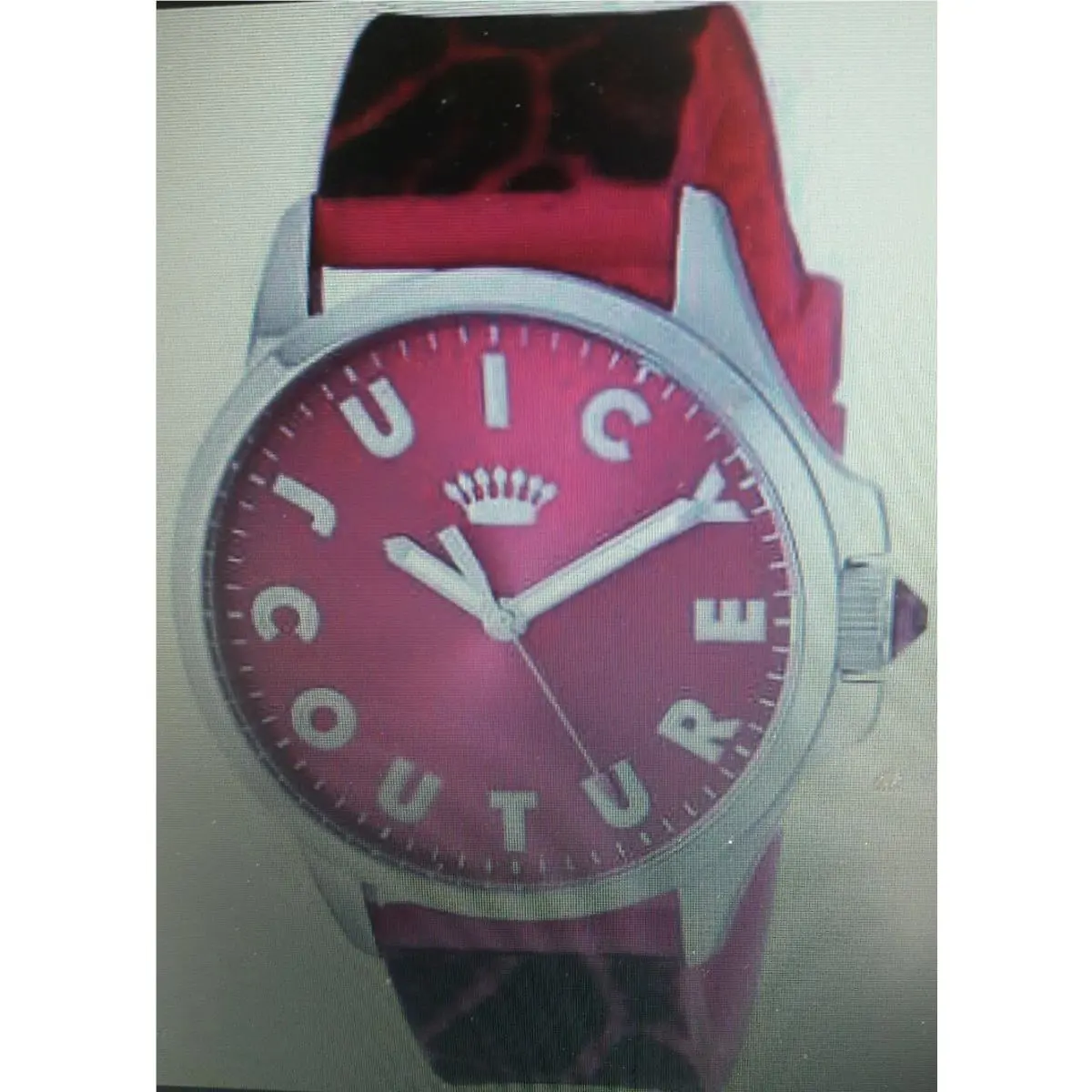 Juicy Couture Women`s 1901187 Jetsetter Analog Display Quartz Pink