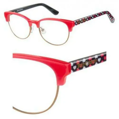 Kids Juicy Couture JU928 01N5 Coral Eyeglasses 47mm with Juicy Case