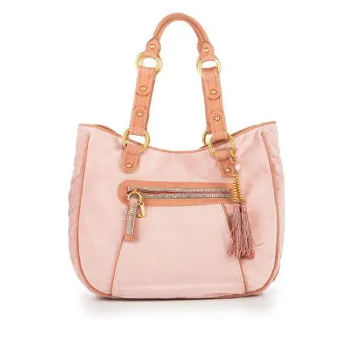 Juicy Couture Helena Tote Purse Handbag - Pink