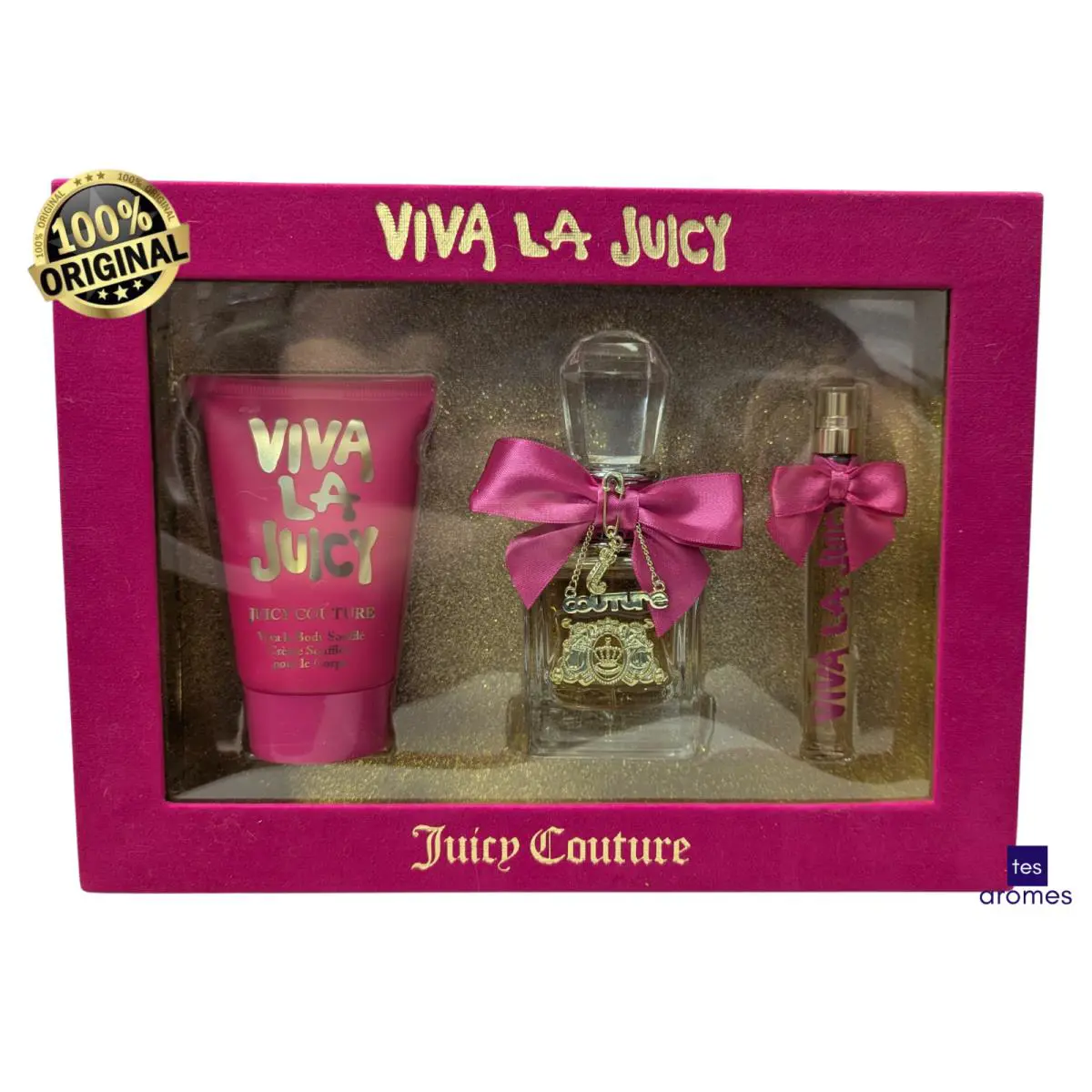 Women`s Fragrance Viva La Juicy By Juicy Couture Edp 1.7oz Gift Set 3 Pcs
