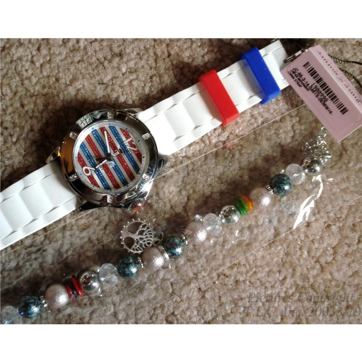 All American Red/white/blue Rich Girl  1900998 Watch -by Movado by Juicy Couture