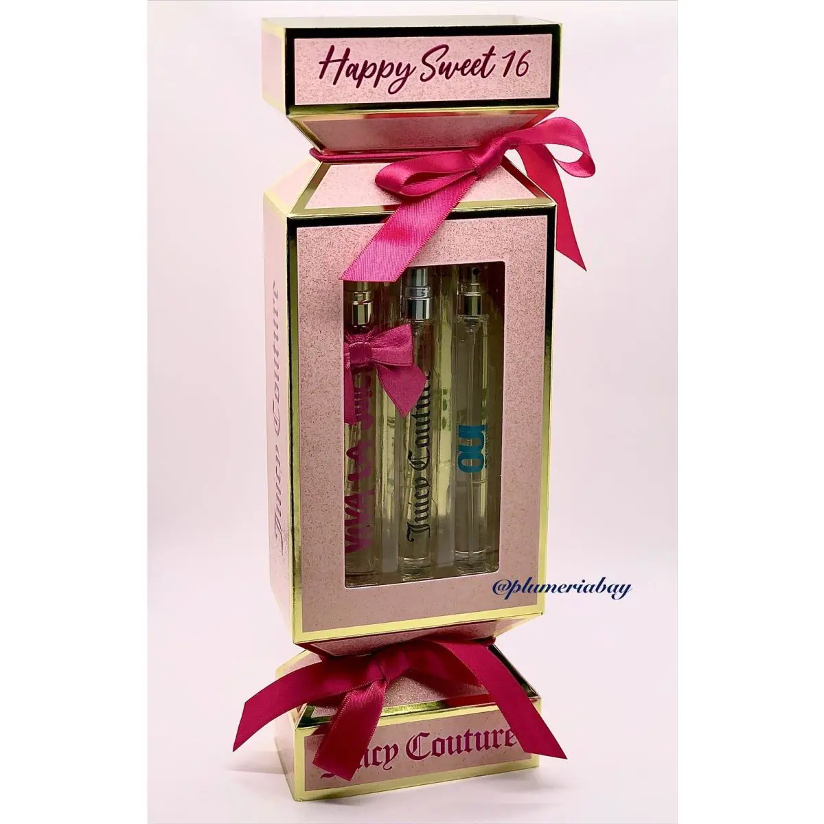 Juicy Couture Viva La Juicy Eau de Parfum Travel Spray 3x Set Oui Couture Splash