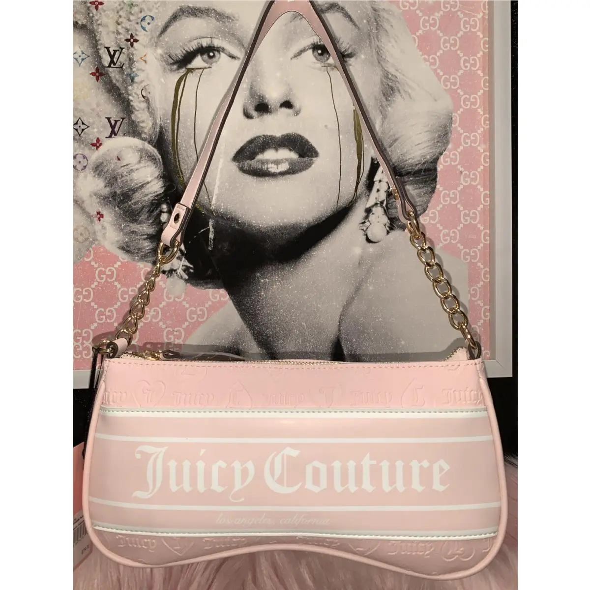 Juicy Couture Fashionista Shoulder Bag Powder Blush 11JCCKIJC-JHB Bwt