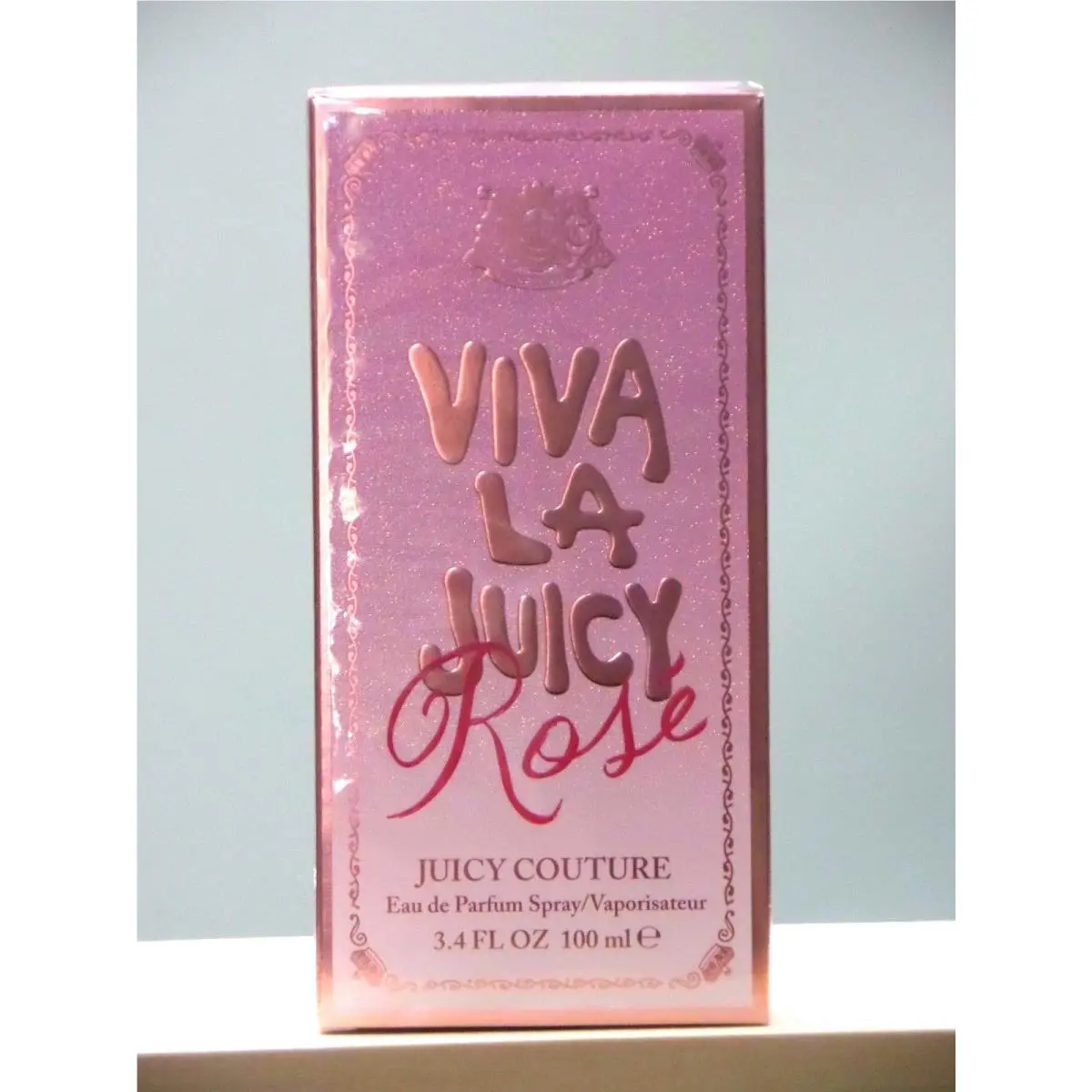 Viva La Juicy Rose By Juicy Couture 3.4 Oz Edp Spray For Women Box