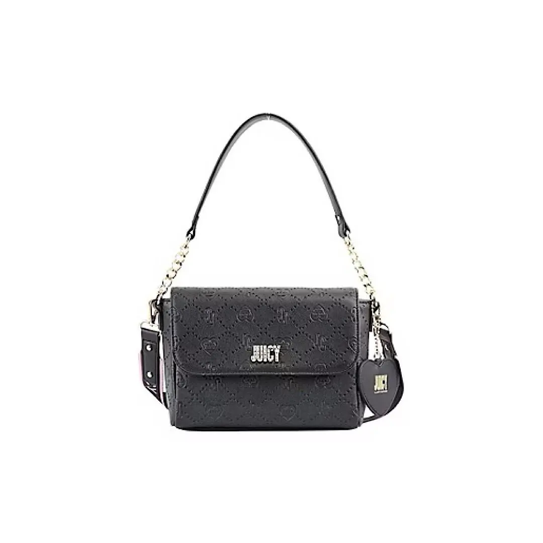 Juicy By Juicy Couture Check Crossbody Bag Color Black