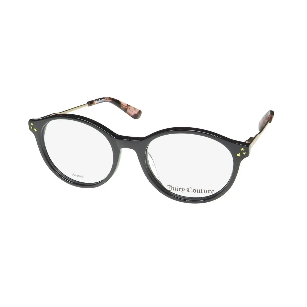 Juicy Couture 942 Glasses Childrens-girls Round Metal Plastic Full-rim 807