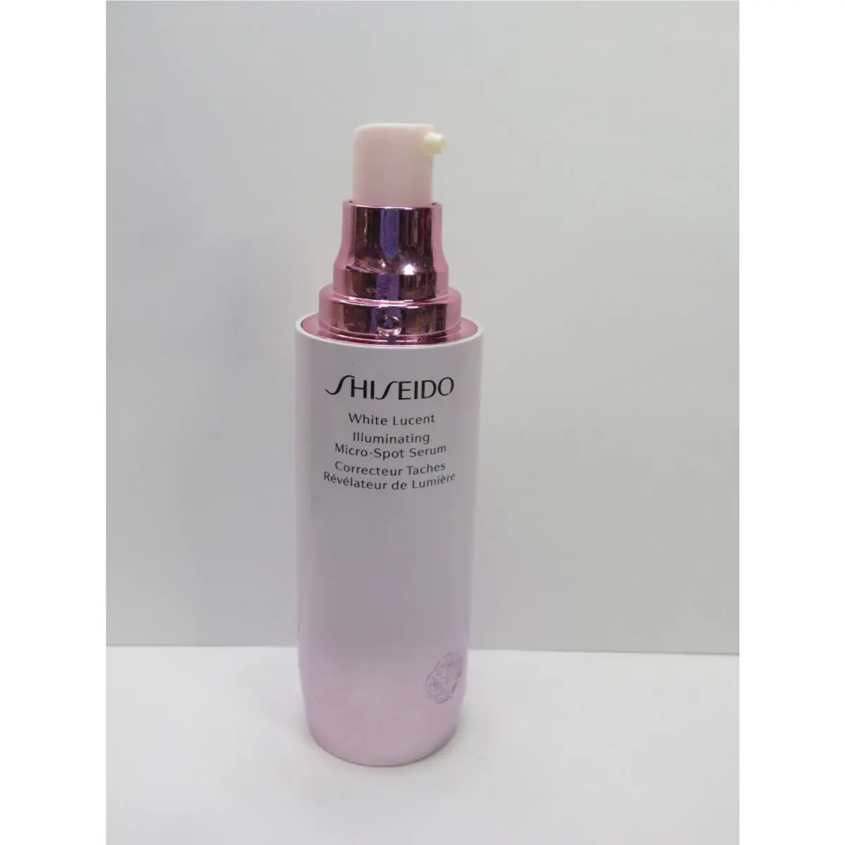 Estee Lauder Shiseido White Lucent Illuminating Micro-spot Serum 1.6 OZ NO Cap