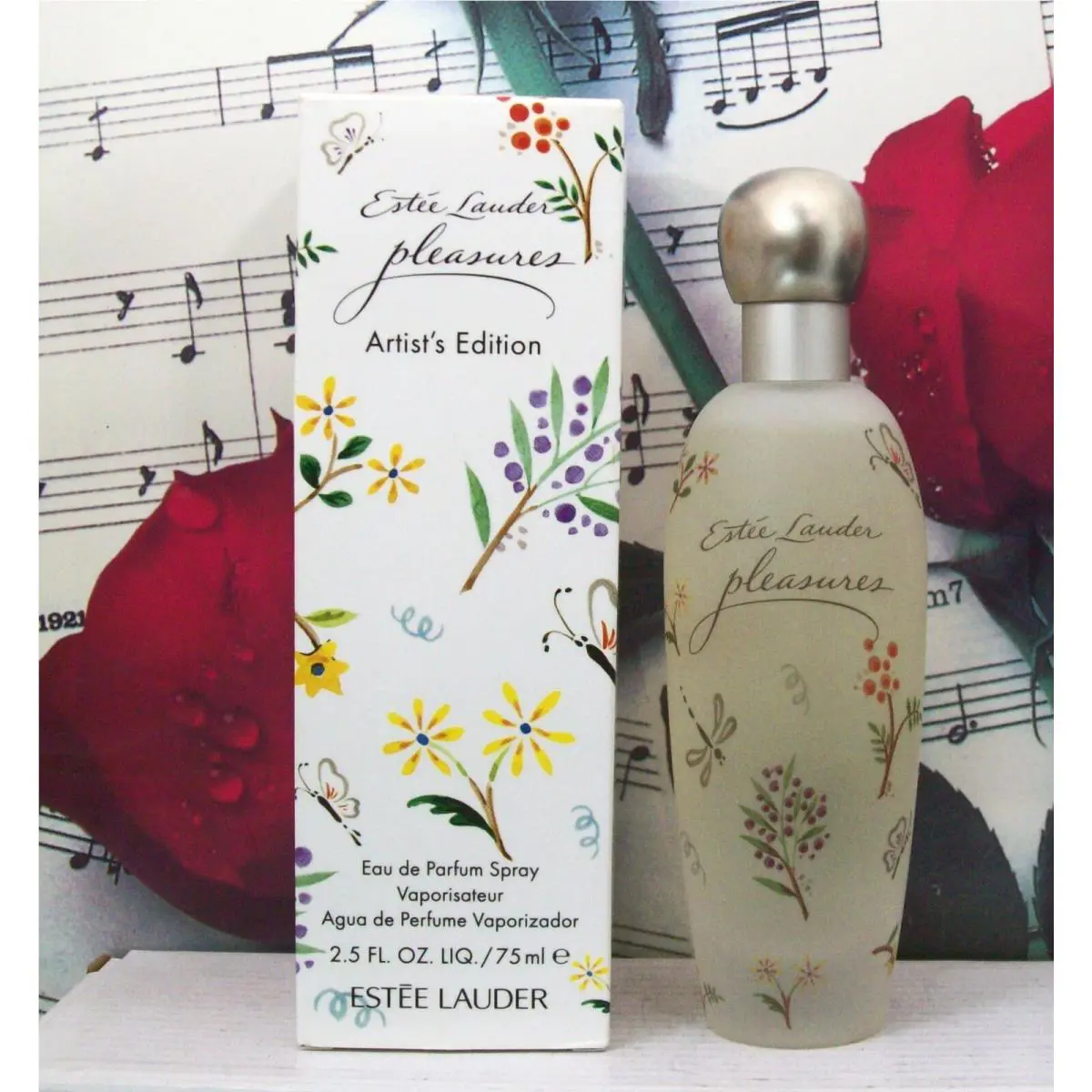Estee Lauder Pleasures Artist`s Edition Edp Spray 2.5 Fl. OZ