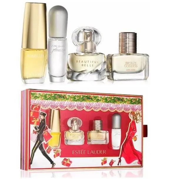 Estee Lauder 4 Piece Mini Fragrance Treasures Gift Set by Estée Lauder