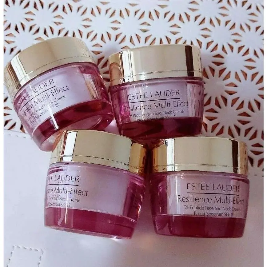 4x Estee Lauder Resilience Multi-effect Tri-peptide Creme 0.5oz /15ml = 2 Oz