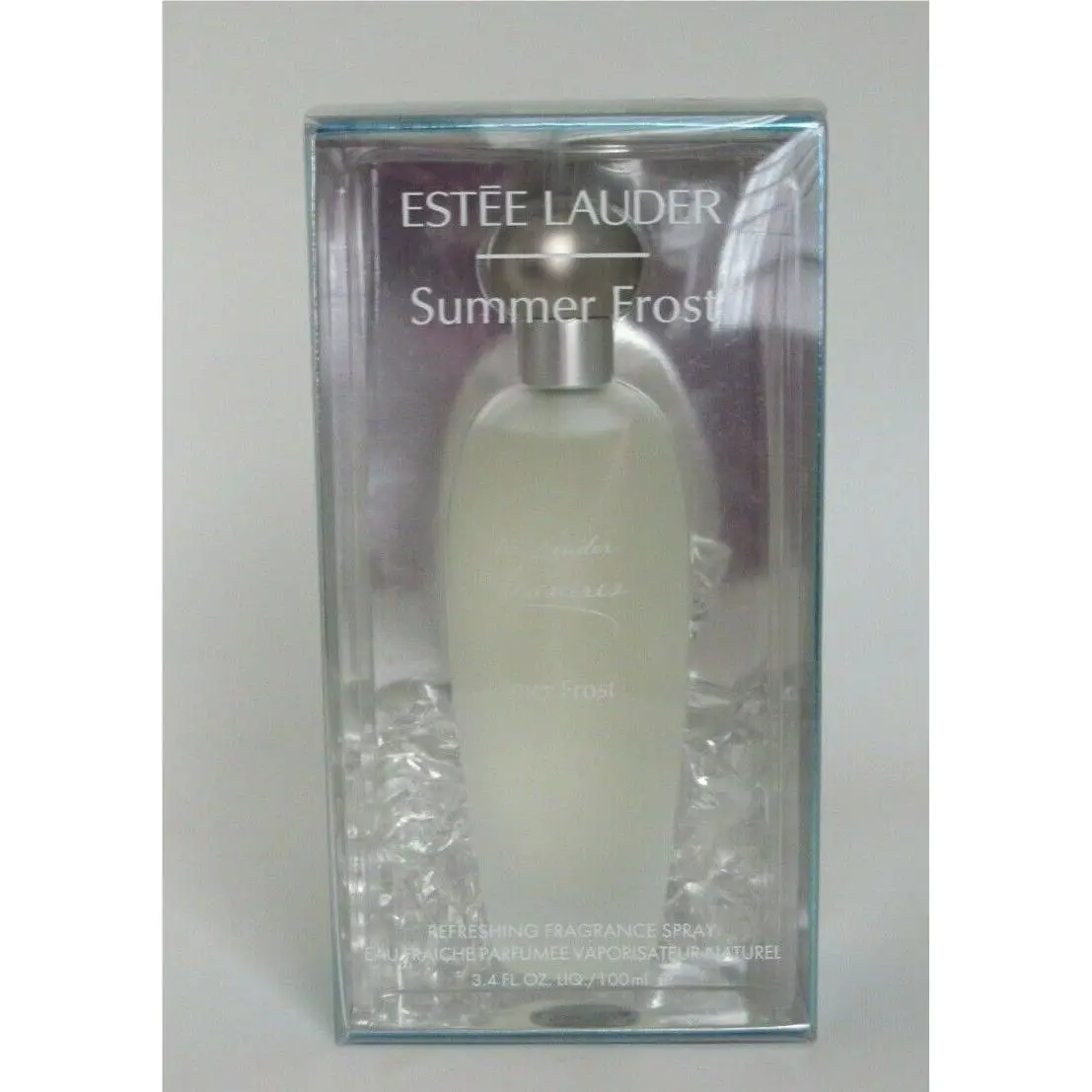 Estee Lauder Pleasures Summer Frost 3.4oz Eau Fraiche Parfumee Spray Rare