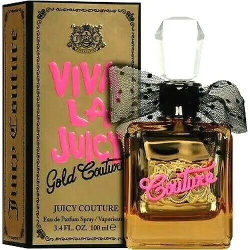 Juicy Couture Viva LA Juicy Gold Couture Eau DE Parfum Spray 3.4 Oz / 100 ml