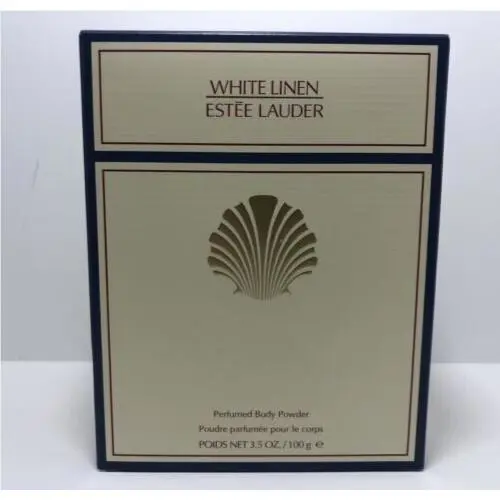 Estee Lauder White Linen Perfume Body Powder Dusting Powder 3.5oz 100g Box