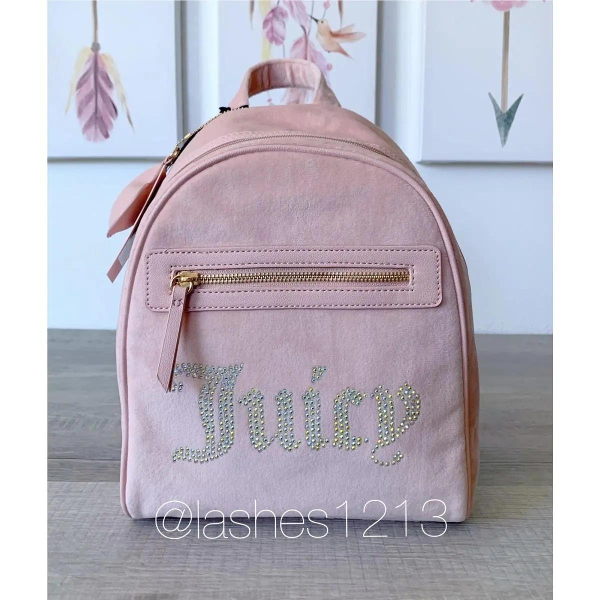 Juicy Couture Bag Big Spender Backpack - Pink