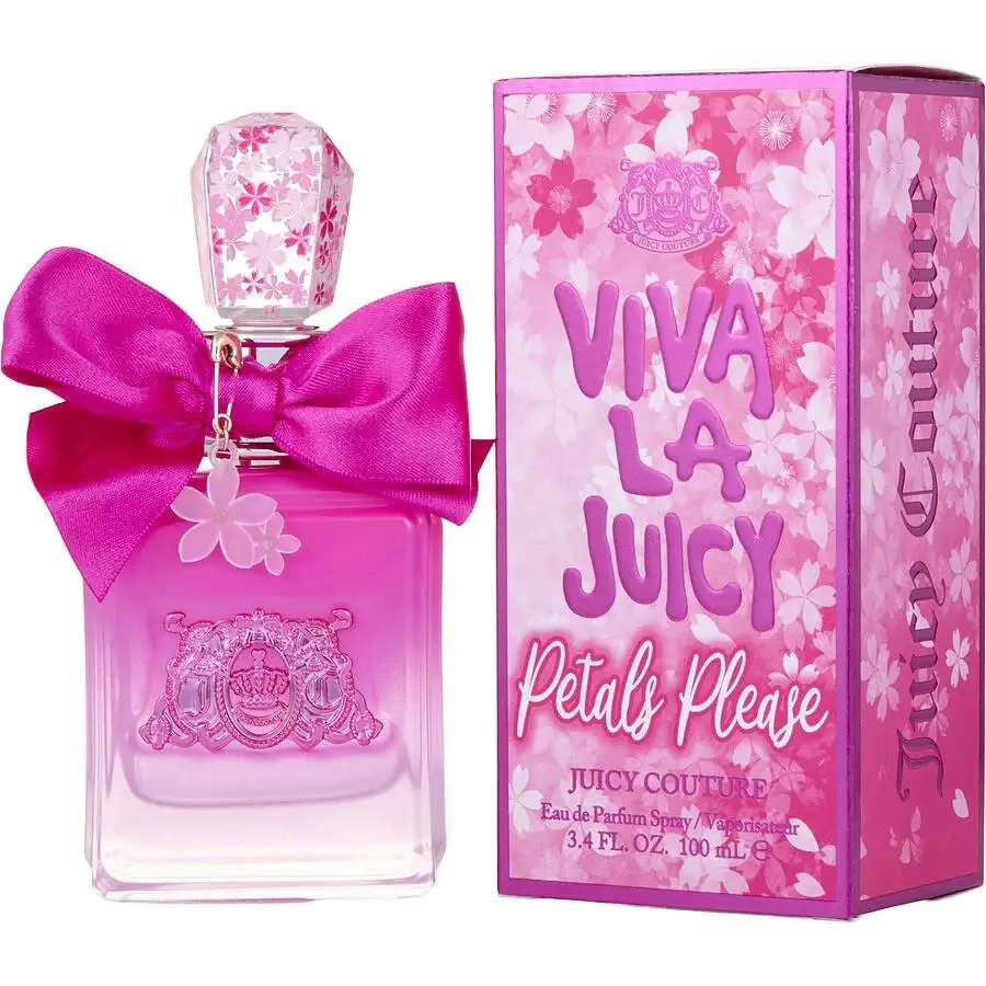 Viva La Juicy Petals Please Eau De Parfum Spray 100 ML 3.4 FL OZ by Juicy Couture