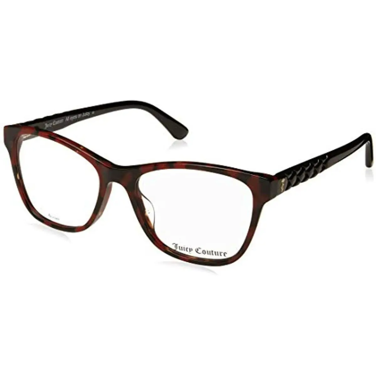 Juicy Couture JU185 Ydc Burgundy Havana Eyeglasses 52mm with Juicy Case