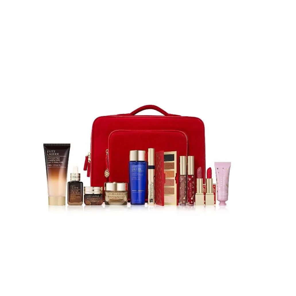 Estee Lauder Holiday Beauty Blockbuster 11pcs Celestial Glam Warm Tone Gift Set