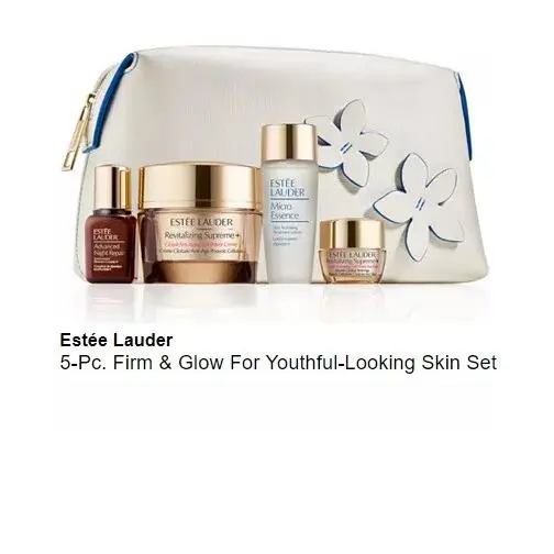Estee Lauder 5 pc Firm and Glow For Youthful Looking Skin Set