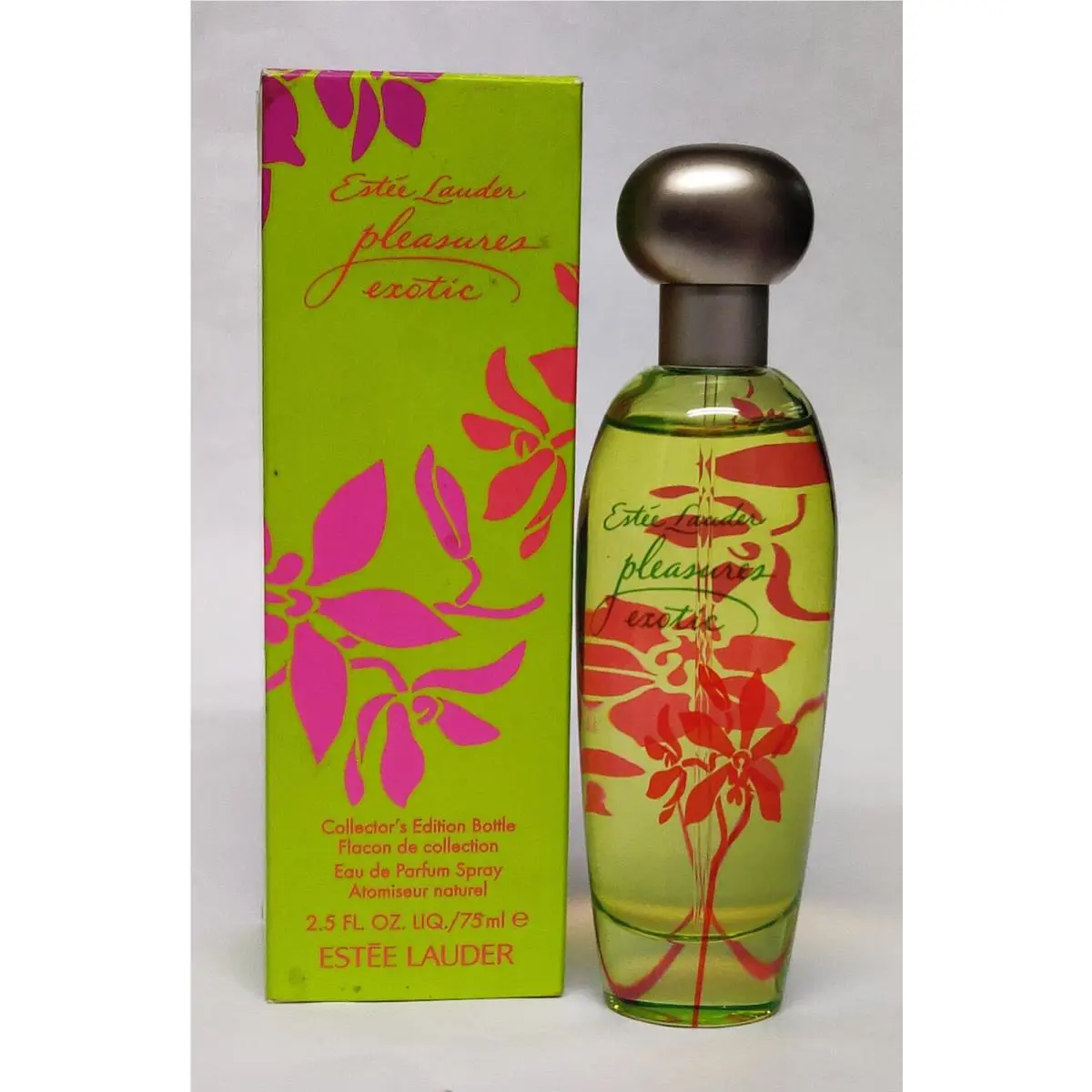 Estee Lauder Pleasures Exotic Collector`s Edition 2.5 OZ/75 ML Women