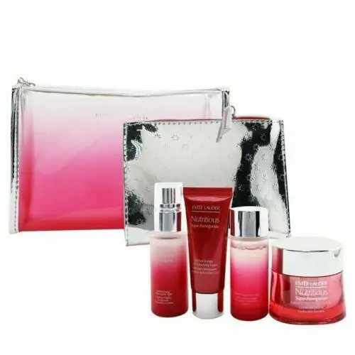 Estee Lauder Nutritious Super-pomegranate Reveal A Rosy Radiance Set: 4pcs Sets