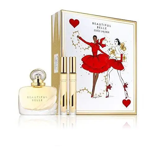 Estee Lauder Beautiful Belle 3pc Set 1.7oz Edp Spray + .2oz Edp Travel Spray 2