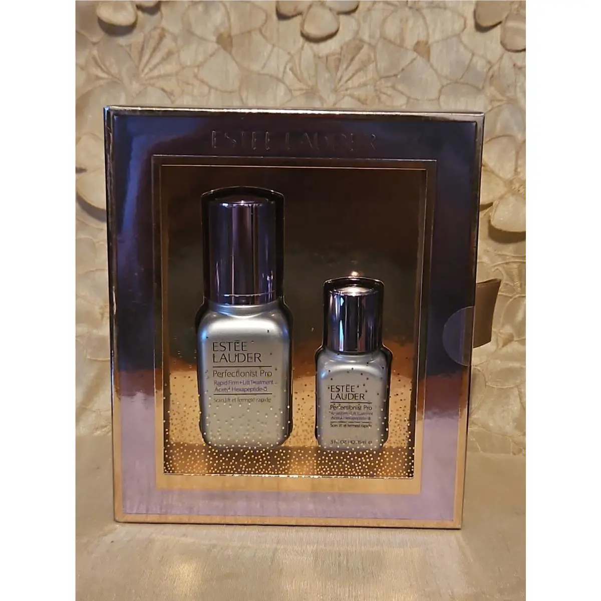 Estee Lauder-perfectionist Pro Gravity Defied Travel Duo Rapid Firm+lift-nib