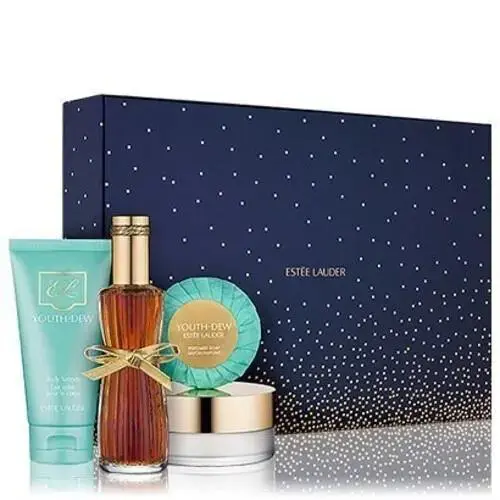 Estee Lauder Youth Dew Women 4pc Set: 2.25oz Edp Soap. Lotion Powder by Estée Lauder