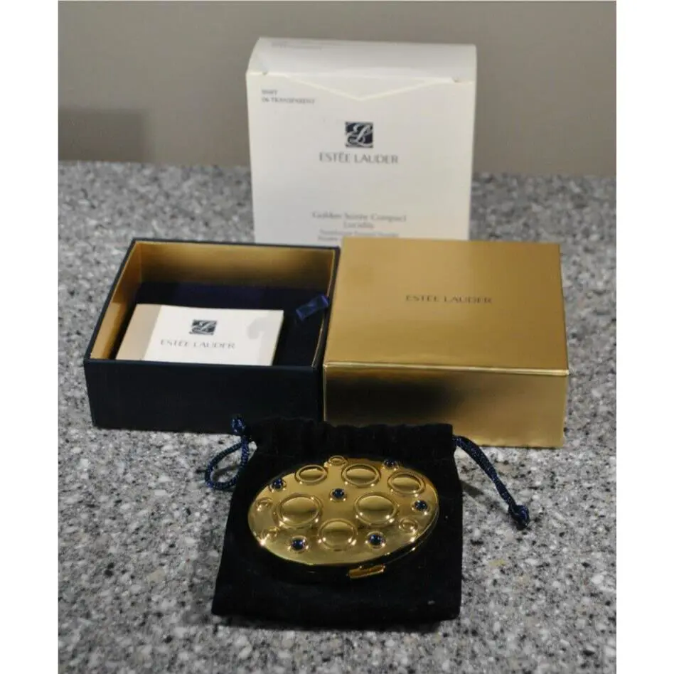 Estee Lauder Golden Soiree Compact Lucidity 06 Transparent