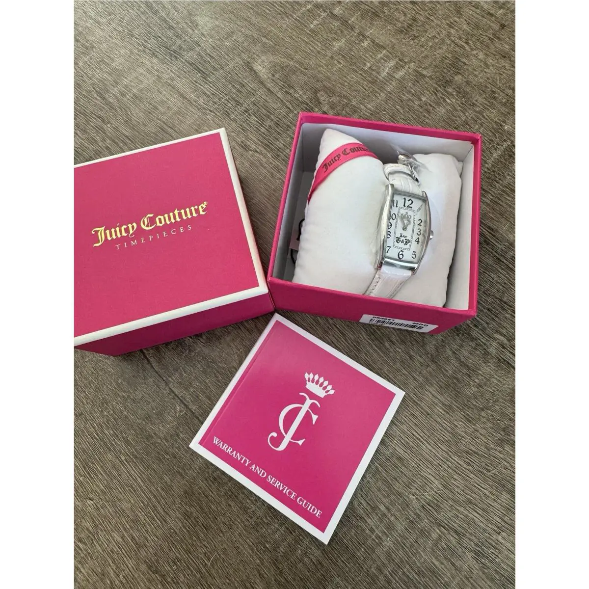 Juicy Couture Women`s White Twiggy Watch 1900437