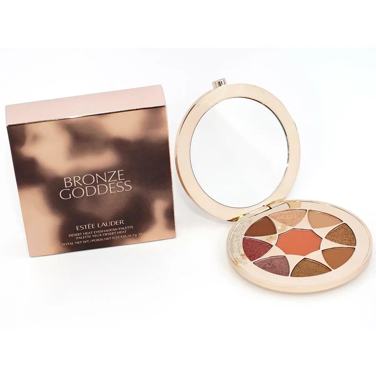 Estee Lauder Bronze Goddess Desert Heat Eyeshadow Palette Full Size