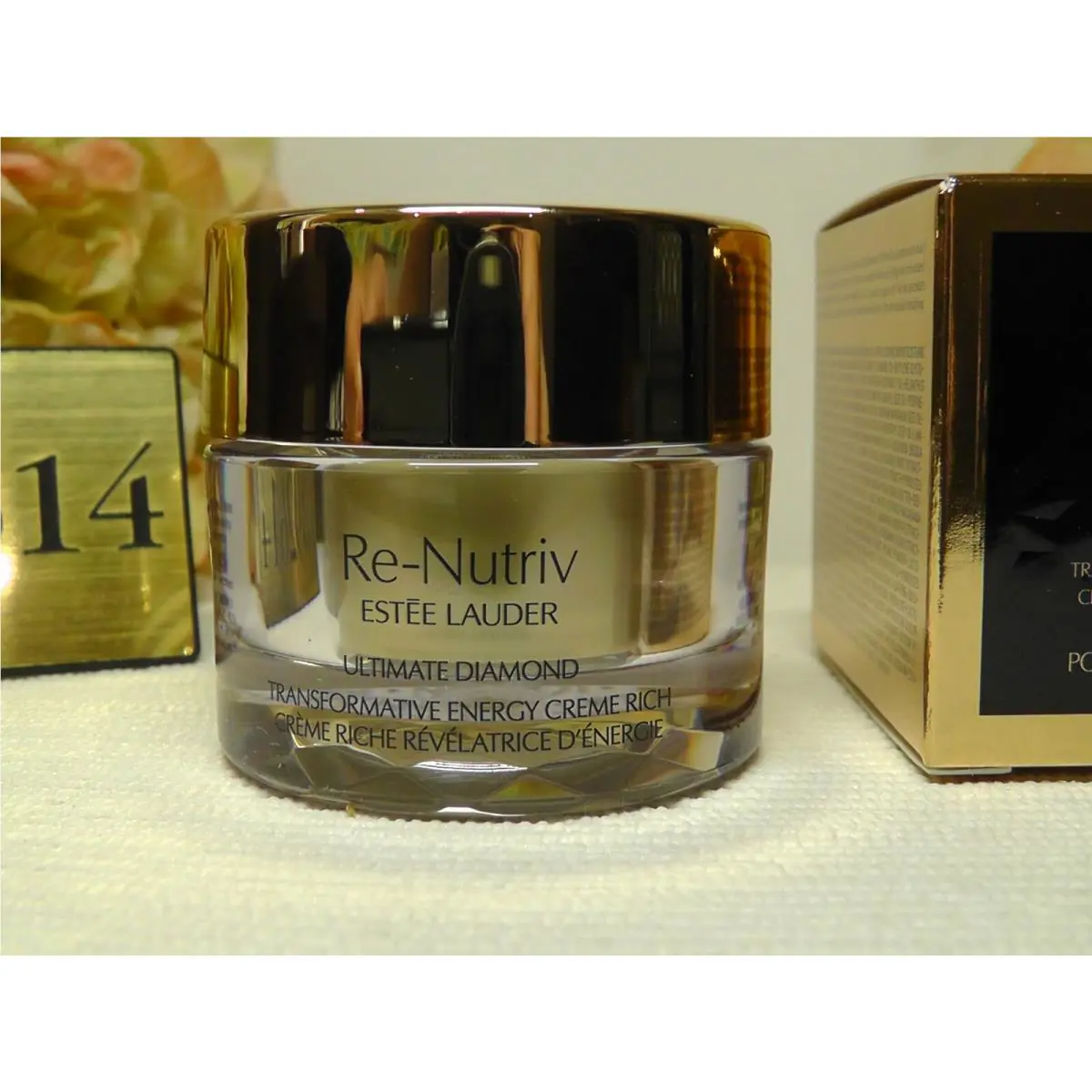 Estee Lauder Re-nutriv Ultimate Diamond Transformative Energy Creme Rich Sz 15ml