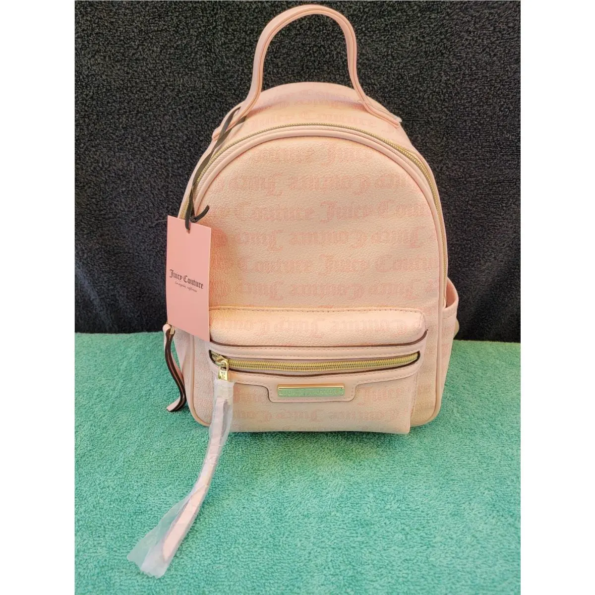 Juicy Couture Gothic Dots Powder Bestsellers Rosie Pink Women’s Mini Backpack