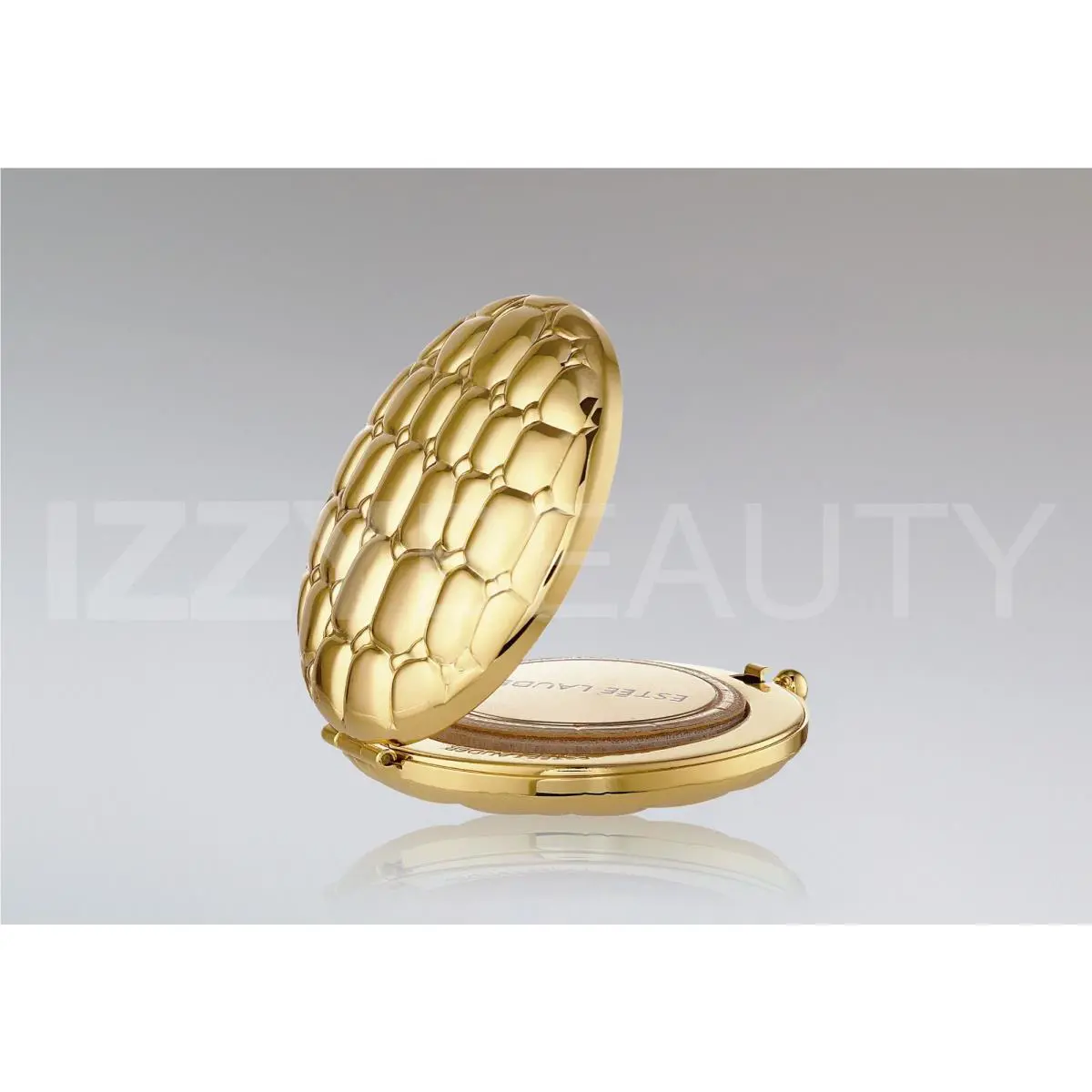 Estee Lauder Gold Alligator Slim Lucidity Translucent 01 Pressed Powder
