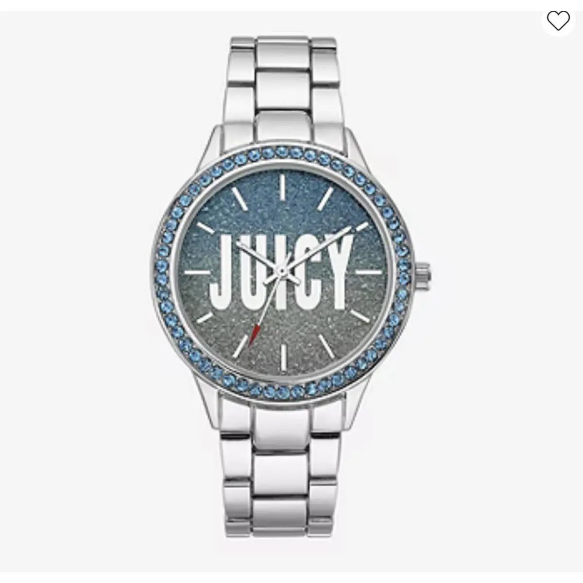 Juicy Couture Women’s Silver-toned Multi Color Dial Bracelet Watch