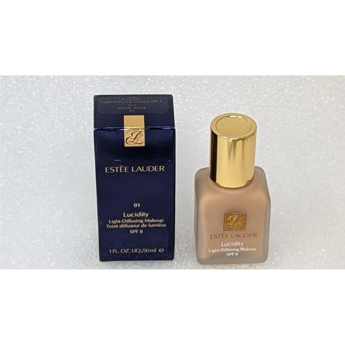 Estée Lauder Lucidity Light-diffusing Makeup Spf 8 3C1 Cool Beige 1 Fl Oz / 30ml