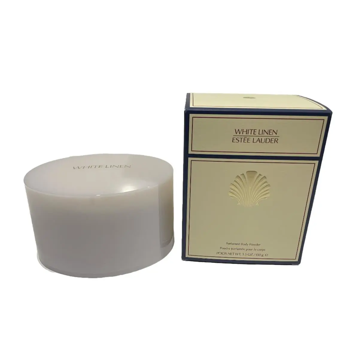 Estee Lauder White Linen Perfumed Body Powder Full Size 3.5 oz/100g