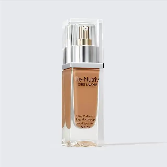 Estee Lauder Re-nutriv Ultra Radiance Makeup Bronze 5W1 Foundation Boxed