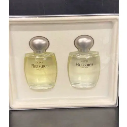 Estee Lauder Pleasures For Men Cologne After Shave 3.4oz 100ml Set 2X