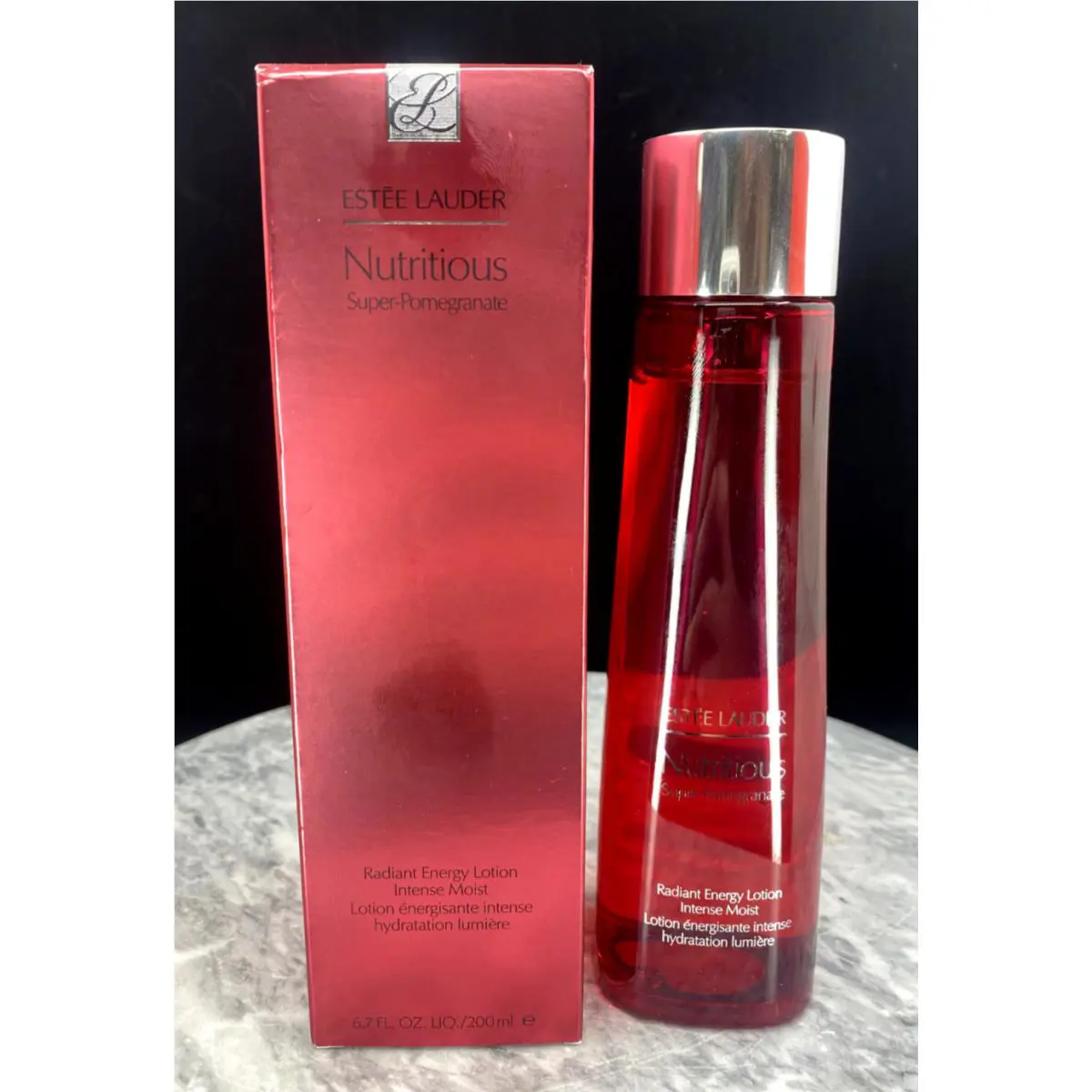 Estee Lauder Nutritious Super Pomegranate Radiant Energy Lotion Intense Moist6.7