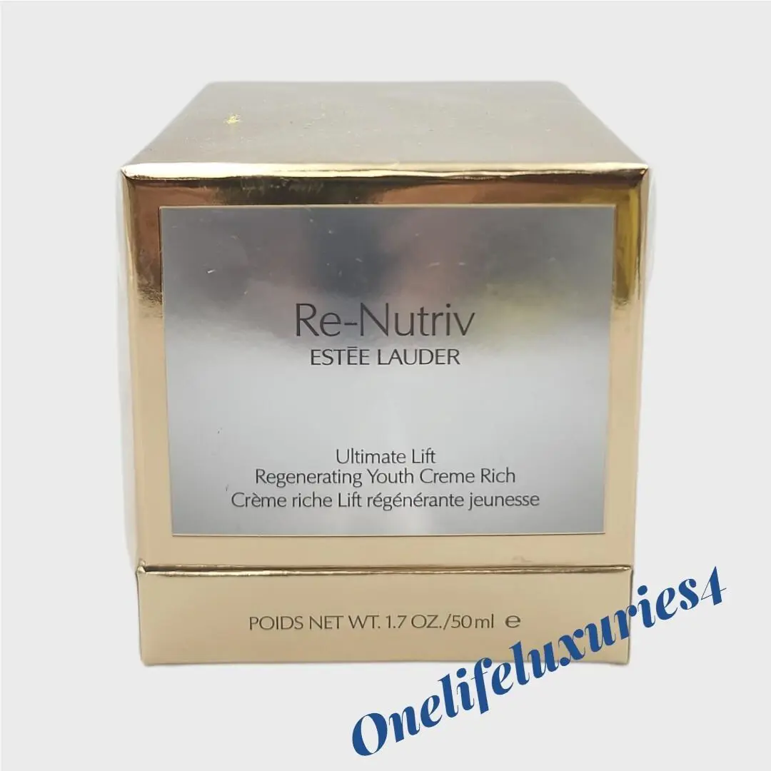 Estee Lauder Re-nutriv Ultimate Lift Regenerating Youth Creme Rich 1.7 Box