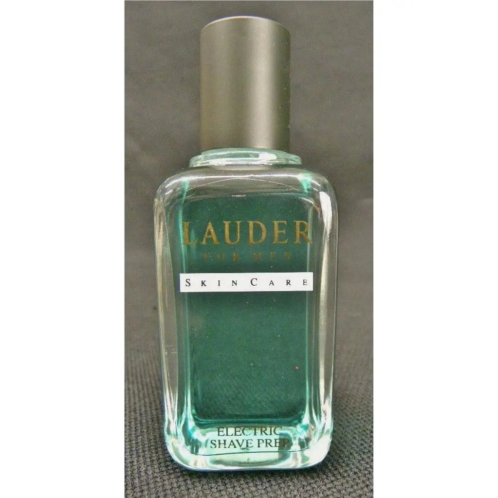 Estee Lauder Electric Shave Prep For Men 3.25 Fl Oz Bottle Mint Full 2