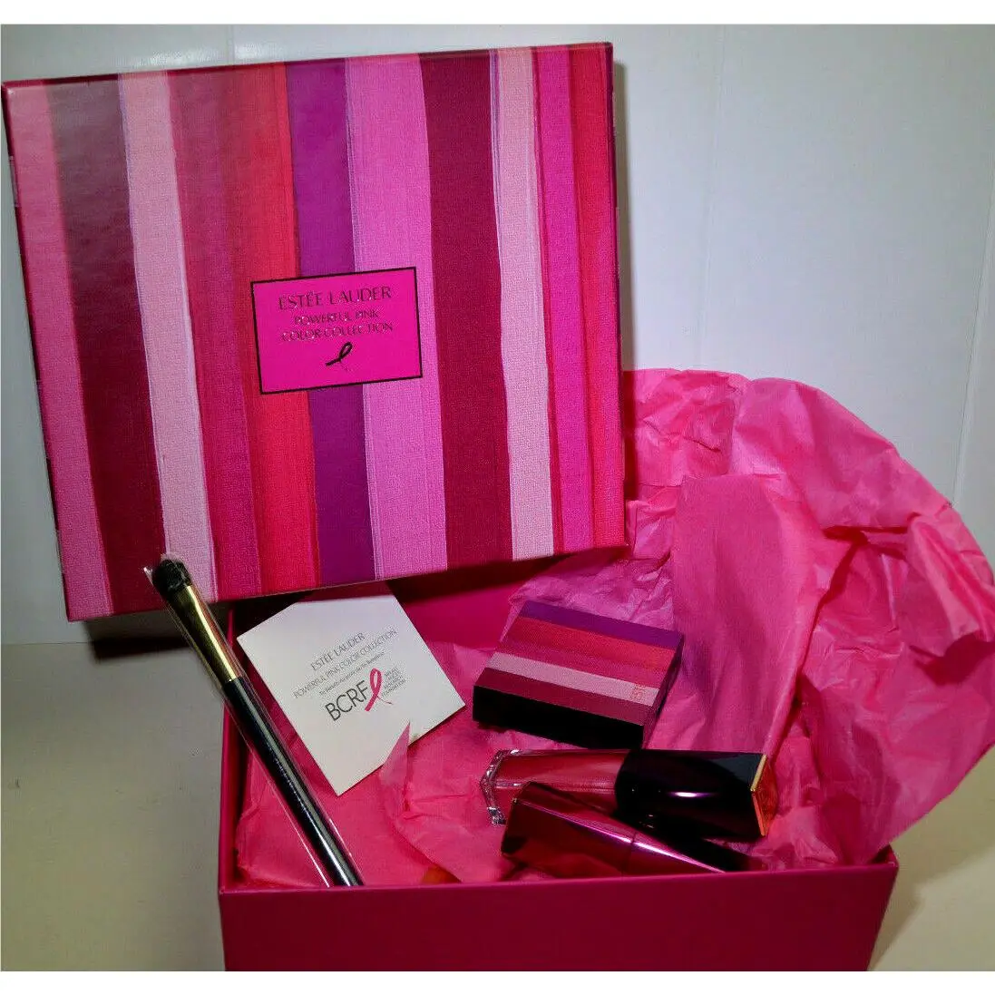 Estee Lauder Powerful Pink Color Collection Gift Set x 4